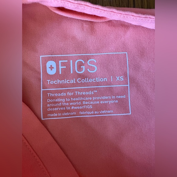 Figs sunset drift scrub set - Picture 3 of 4